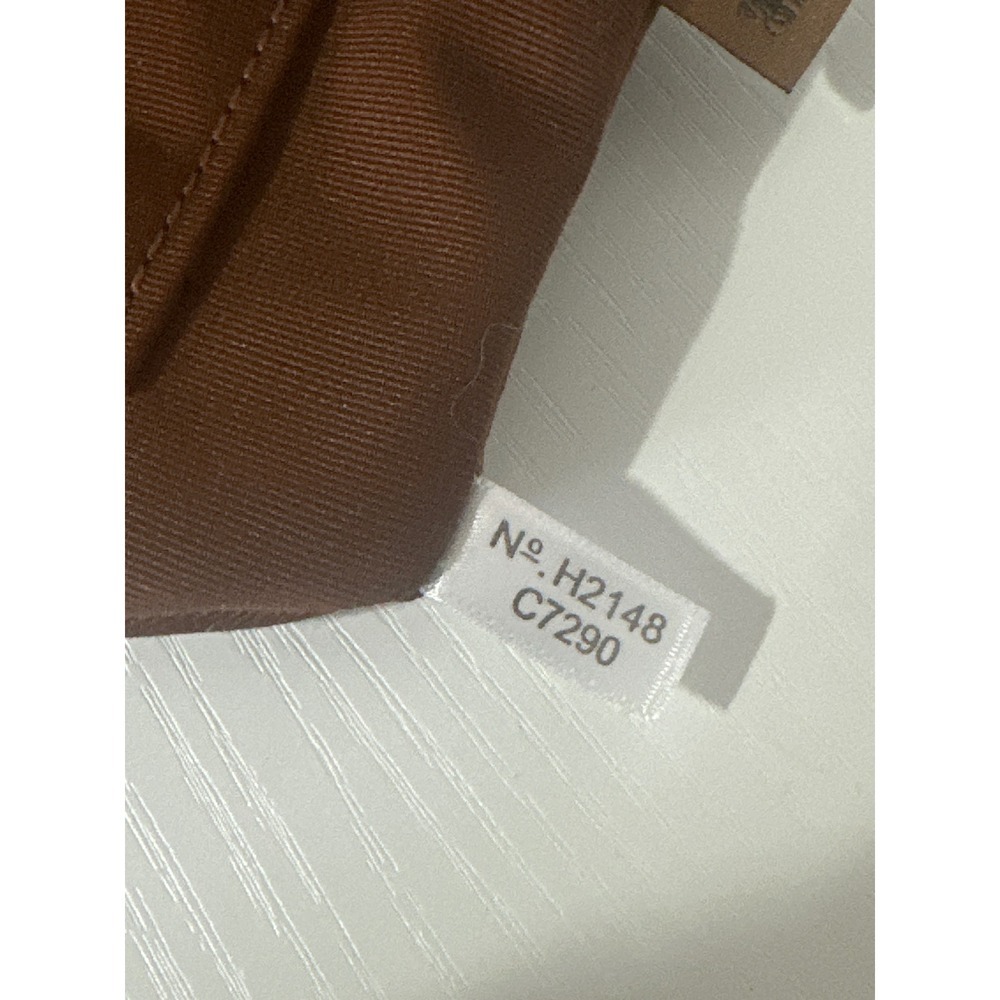 Coach Wristlet Brown Signature Good Times Heart Charm Zip Pouch Bag - Picture 7 of 8
